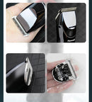 MÁQUINA DE CORTAR CABELO, REWELL KIT, HOMENS BARBA PROFISSIONAL SEM FIO CLIPPER. - Shopmix