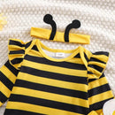 MACACAO INFATIL 3 PEÇAS ABELHA - Shopmix