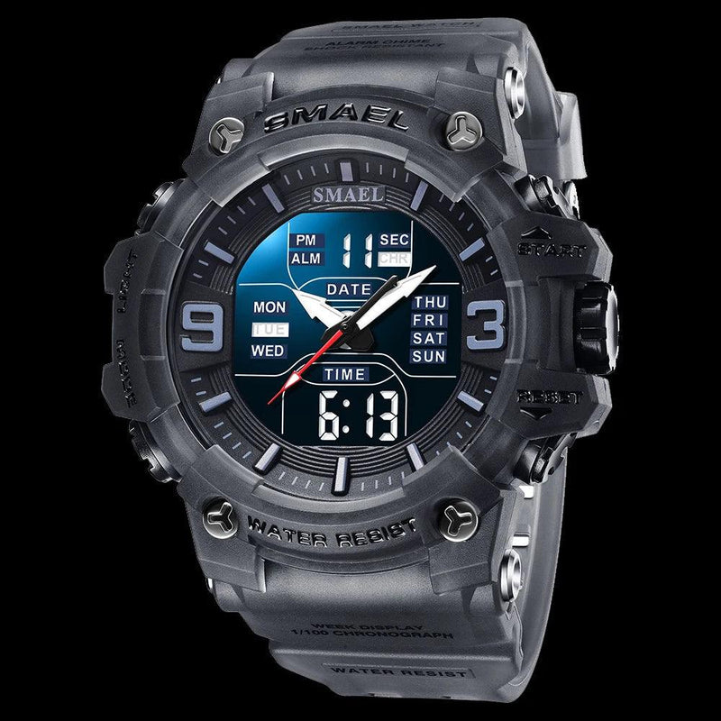 RELÓGIO SMAEL MILITAR,CAMUFLADO RESISTENTE - Shopmix