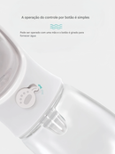 Garrafa  portátil para cães e gatos 2 em 1